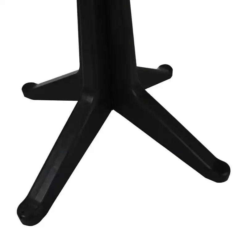 vidaXL Ensemble bistro Lot de 2 Anthracite Plastique aspect rotin Standard