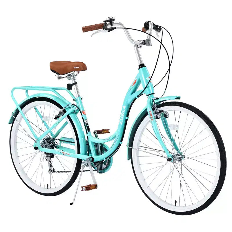 Vélo de ville femme Zeus & Ruta 24 pouces, 7 vitesses, cadre acier