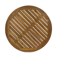 GDFStudio Specter Ensemble de Bistro 3 pièces d'extérieur en Bois d'Acacia et Corde