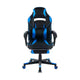 360 Swivel Height Adjustable Gaming Chair with Retractable Footrest & Ergonomic Lumbar High Back PU Leather Computer Chair with Headrest for Office