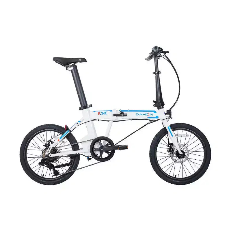Vélo électrique pliant léger Dahon K-One E-Bike Hub Drive (blanc)
