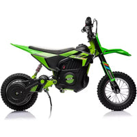 Moto électrique tout-terrain 24 V pour enfants Moteur 250 W Pneus gonflables Suspension métallique Vitesse max. 22 km/h Charge 63 kg pour les 6 ans et plus Jouet à piloter