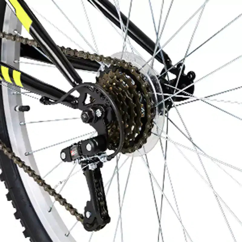 VTT Hykolity 26/27.5 pouces, hommes femmes, suspension intégrale en acier, 18 vitesses, selle réglable, freins à tirage linéaire, jantes en alliage