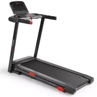 Sunny Health & Fitness Active 300 Tapis roulant intelligent avec Wi-Fi, inclinaison manuelle 3 niveaux, amortissement des chocs et connectivité App SunnyFit