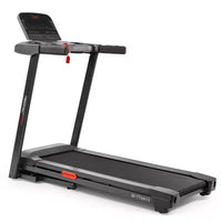 Sunny Health & Fitness Active 400 Tapis roulant intelligent à inclinaison automatique avec WiFi, Bluetooth, 15 niveaux d'inclinaison et plateforme de course à amortissement des chocs