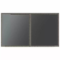 vidaXL Ensemble de bistrot 3 pièces en rotin synthétique avec coussins – Mobilier d'extérieur gris avec table en verre trempé et fauteuils confortables