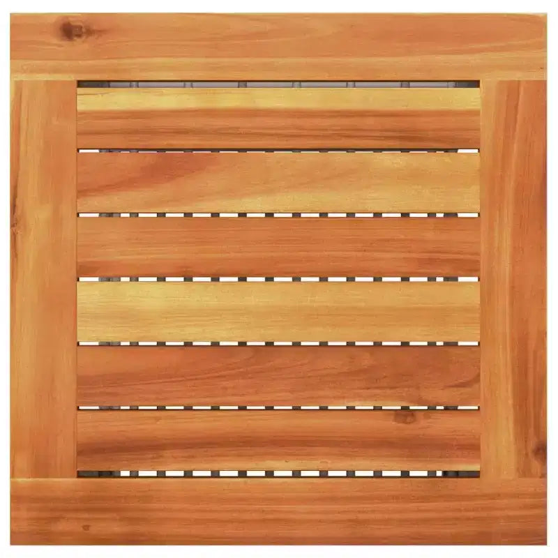 vidaXL Ensemble de bistro 3 pcs avec coussins, Rotin PE gris, Bois d'acacia