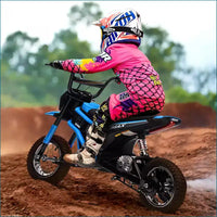 Moto électrique pour enfants, moto électrique 350 W – jusqu'à 23 km/h, 2 modes de vitesse pour enfants de 3 à 10 ans