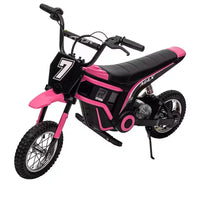 Moto électrique pour enfants, moto électrique 350 W – jusqu'à 23 km/h, 2 modes de vitesse pour enfants de 3 à 10 ans