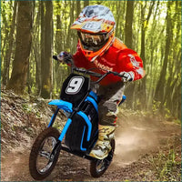 Moto électrique pour enfants, moto électrique 350 W – jusqu'à 23 km/h, 2 modes de vitesse pour enfants de 3 à 10 ans