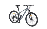 27.5 Inch Wheels 8 Speed Mountain Bike, for Men Women Boys and Girls, Front Suspension, Steel Frame
