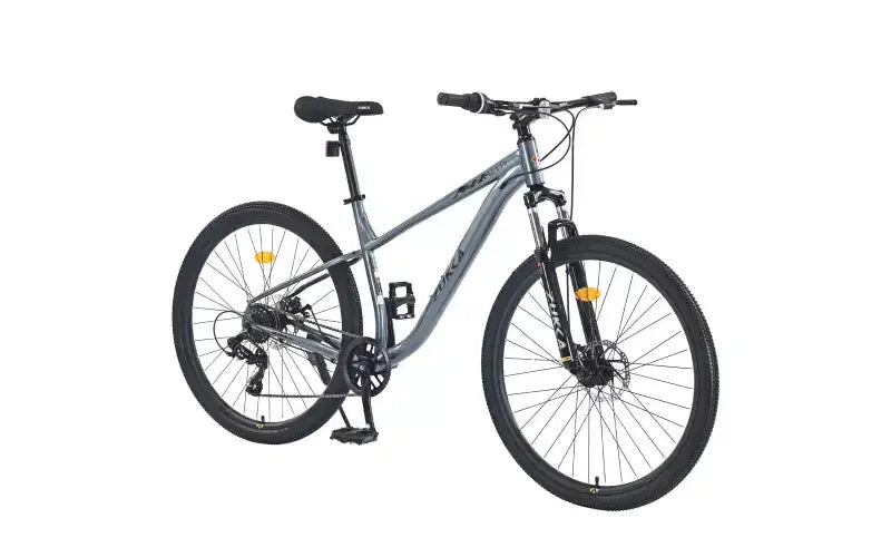 27.5 Inch Wheels 8 Speed Mountain Bike, for Men Women Boys and Girls, Front Suspension, Steel Frame