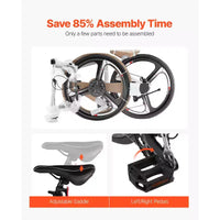 Vélo de route VEVOR, roues 700C, vélo de course, transmission SHIMANO 14 vitesses, vélo de route urbain avec cadre en alliage d'aluminium, guidon de course, noir