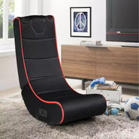 Chaise de jeu pliable GDFStudio Claudia Bluetooth avec haut-parleurs intégrés