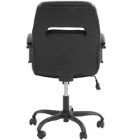 Chaise de jeu Okak avec accoudoirs, chaise croisée avec roulettes, chaise d'ordinateur rembourrée pour étude, bureau, salle de jeux