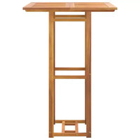 vidaXL Ensemble bistrot d'extérieur Table et chaises de bistrot Bois d'acacia massif