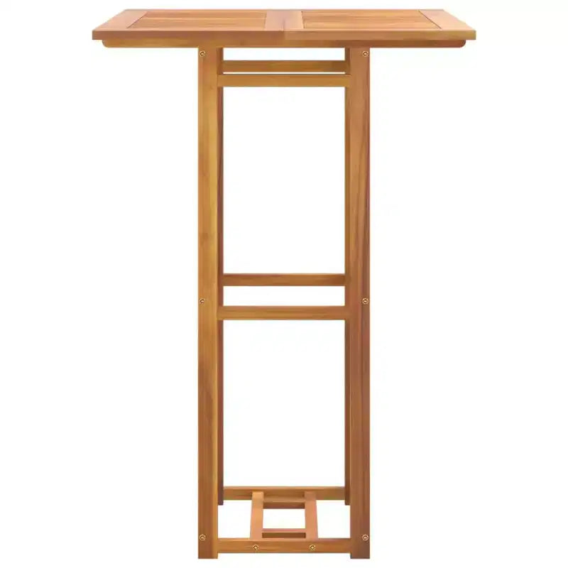 vidaXL Ensemble bistrot d'extérieur Table et chaises de bistrot Bois d'acacia massif