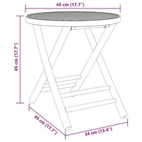 vidaXL Ensemble bistro 3 pièces en bambou naturel pliable