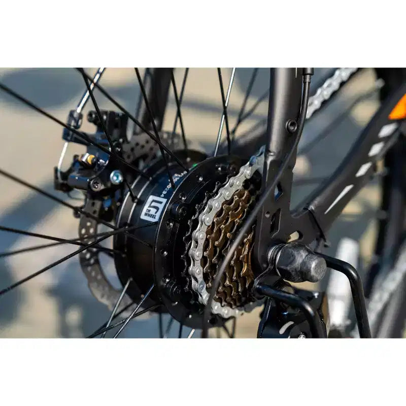 Vélo électrique 5TH WHEEL DISCOVER Commuter - 700 W de pointe, 32 km/h, jusqu'à 69 km d'autonomie, capacité de 150 kg, pneus de 26 po