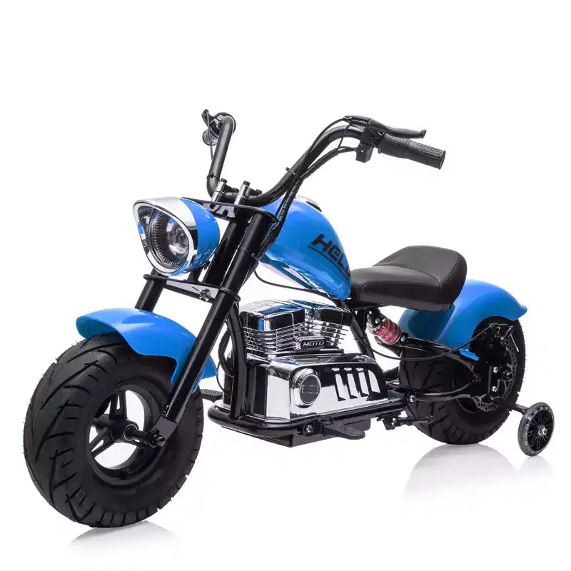 COZONY Moto électrique pour enfants 36V, moteur sans balais 350W, 26,5 km/h, avec roues stabilisatrices