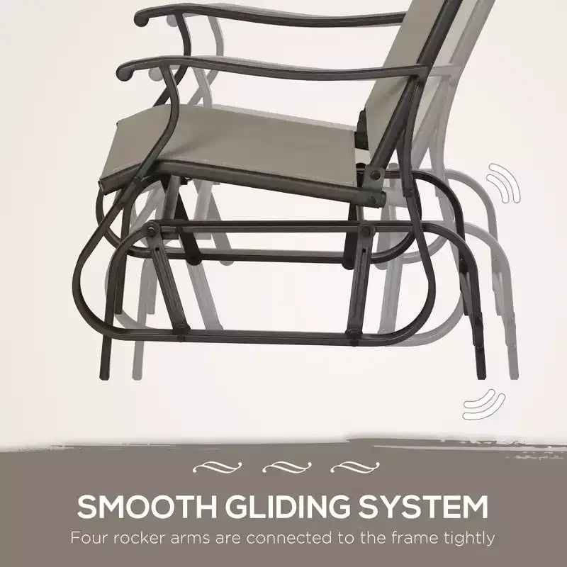 Ensemble de bistrot 3 pièces avec cadres en acier, table à plateau en verre trempé pour patio, jardin, pelouse