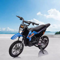 COZONY Moto électrique enfant 36 V, 25 km/h, tout-terrain, moteur 350 W, charge max. 79 kg, frein à disque, phare