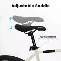 Vélo de Route Whisen, Cadre en Aluminium Léger, Freins à Disque, 16 Vitesses, Accélération Rapide, Adapté aux Hommes et aux Femmes