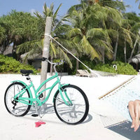 Whisen 26 Adultes Femmes Vélos de Plein Air, Vélo de Plage avec Cadre en Acier et Cadre Bas Incliné, 7 Vitesses
