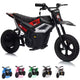 24V Electric Dirt Bike, 350w Kids Motorcycle, 13.67 Mph, Ride on Motorcycle with Rear Wheel Suspension, 12 Miles Range, Grip Throttle, Music