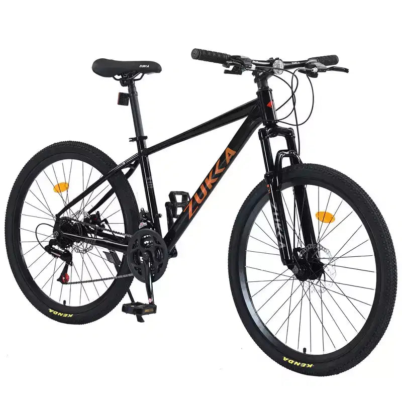 VTT tout suspendu Whisen 26 avec dérailleur arrière 8 vitesses, pneus KENDA à fourche, freins à double disque