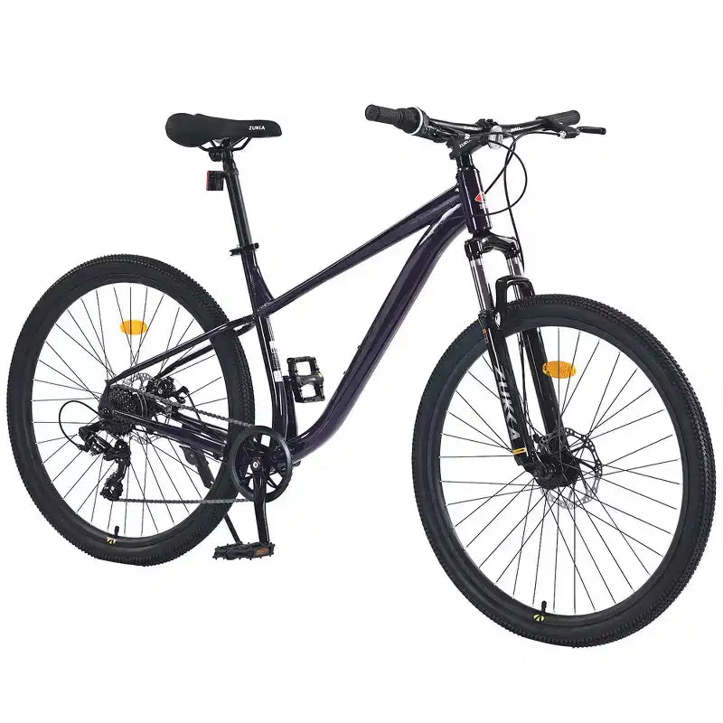 VTT Whisen 27.5 avec dérailleur arrière 8 vitesses, suspension avant, cadre en acier