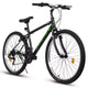 Okak 24IN Carbon Steel Frame Mountain Bike, 21-Speed Kids Bike with Dual V-Brake and Ergonomic Saddle, Bicycle for Commuting, Travel