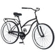 Okak 26IN Single Speed Cruiser Bikes with Steel Frame, Adult Bike with Wide Wheels and Rear Coaster Brakes, Bicycle for Mens and Women