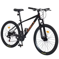 Vélo adulte Okak 26 pouces, 24 vitesses, fourche suspendue, VTT avec pneus KENDA et freins à disque, VTT à pneus larges pour hommes et femmes