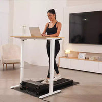 Tapis de course pliable DeerRun Z20 40*95 cm, ceinture de course compacte avec écran LED