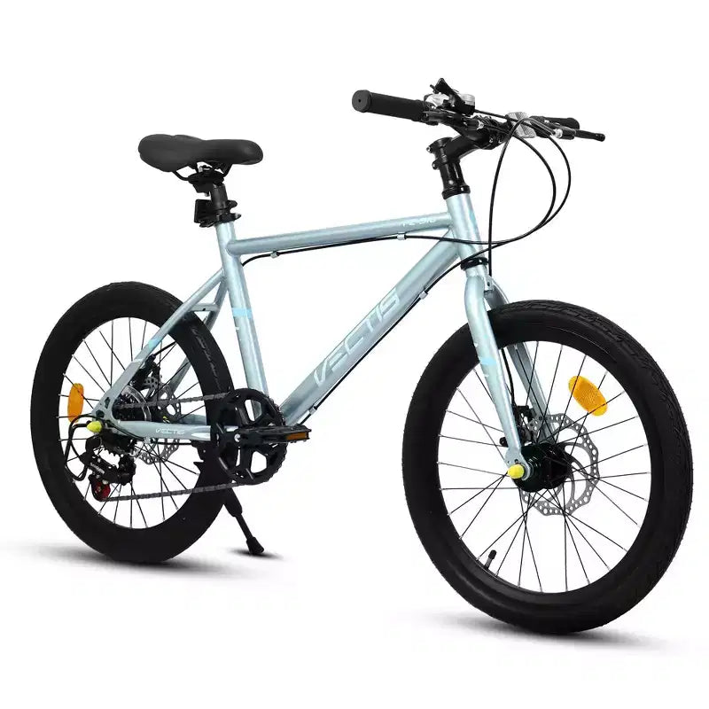 Vélo enfant Okak 20" avec 7 vitesses et cadre en acier, vélo enfant avec double freins à disque et pneus de 1,75", vélos cruiser pour garçons et filles