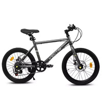 Vélo enfant Okak 20" avec 7 vitesses et cadre en acier, vélo enfant avec double freins à disque et pneus de 1,75", vélos cruiser pour garçons et filles