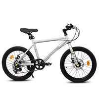 Vélo enfant Okak 20" avec 7 vitesses et cadre en acier, vélo enfant avec double freins à disque et pneus de 1,75", vélos cruiser pour garçons et filles