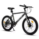 Okak 20IN Toddler Bike with 7-Speed and Steel Frame, Kids Bike with Dual Disc Brakes and 1.75IN Tires, Kids Cruiser Bikes for Boys & Girls