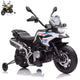 Moto électrique 12V pour enfants avec roulettes d'apprentissage - vélo à enfourcher à batterie avec musique et design réaliste pour enfants de 3 à 8 ans, à enfourcher tout-terrain
