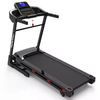 Tapis de course électrique pliable 3,5 CV pour la maison avec inclinaison automatique, absorption des chocs, capteur de pouls, haut-parleur Bluetooth et application FITSHOW