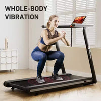 DeerRun X20 Tapis de course avec inclinaison automatique 15%, surface de course complète, capacité 400 lbs
