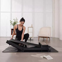 Tapis de course pliable DeerRun Z20 avec affichage LED, dimensions de la bande de roulement 39,4 x 95 cm, ultra compact, idéal pour les voyages