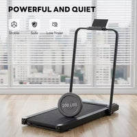 Tapis de marche compact NAYSAYE pour sous le bureau, silencieux et portable, pour l'exercice à la maison et au bureau, Noir, 42.2*22.05*38