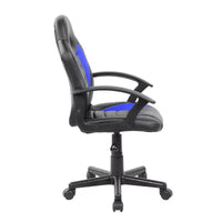 Techni Mobili Chaise racing de jeu et d'étude pour enfant avec roulettes