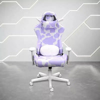 Chaise de jeu TS85 motif lavande Série COW