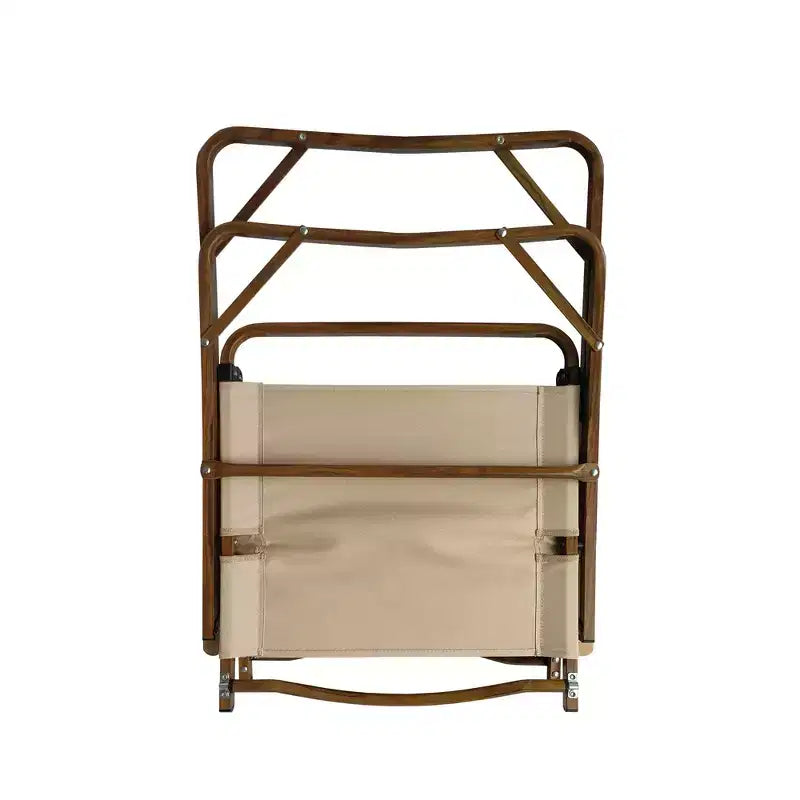 Chaise pliante et portable confortable avec accoudoirs, cadre en aluminium, chaise de voyage Kermit facile à plier et à transporter, lot de 4