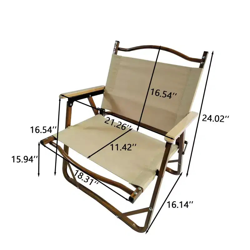 Ensemble repas multifonction pliable et portable - 1 table à manger et 4 chaises pliantes, universel intérieur et extérieur, Naturel, pour enfants