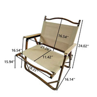 Ensemble repas multifonction pliable et portable - 1 table à manger et 4 chaises pliantes, universel intérieur et extérieur, Naturel, pour enfants