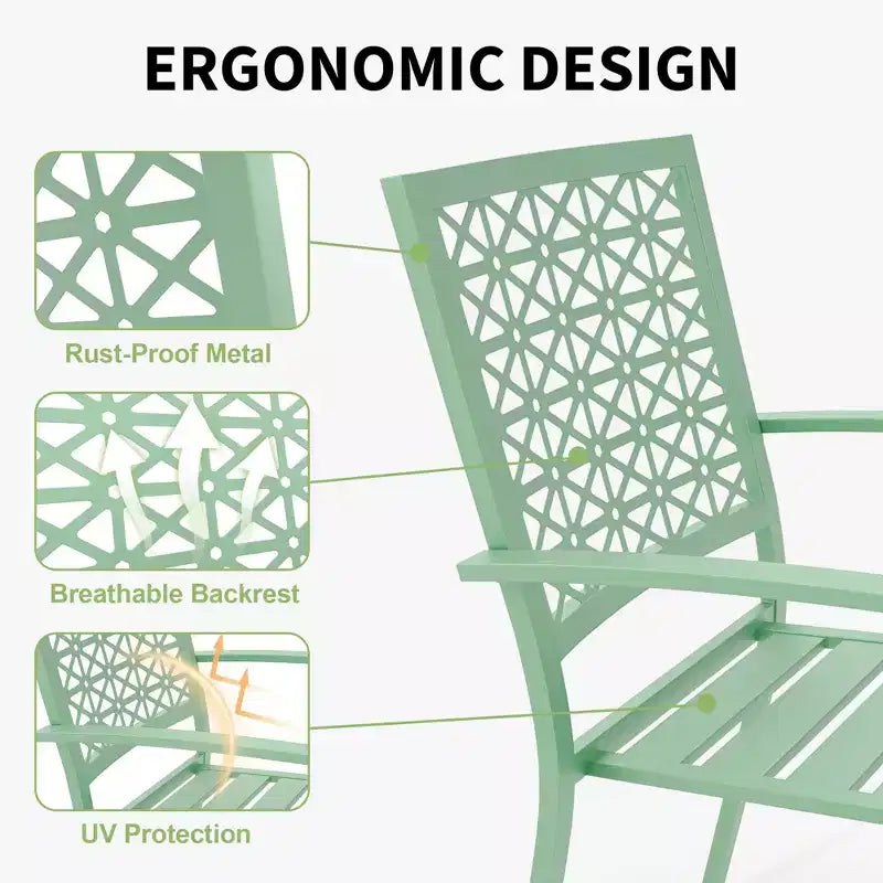 Ensemble bistro de terrasse 3 pièces, ensemble de mobilier de terrasse extérieur avec table basse, ensembles de conversation pour balcon d'appartement, arrière-cour, porche